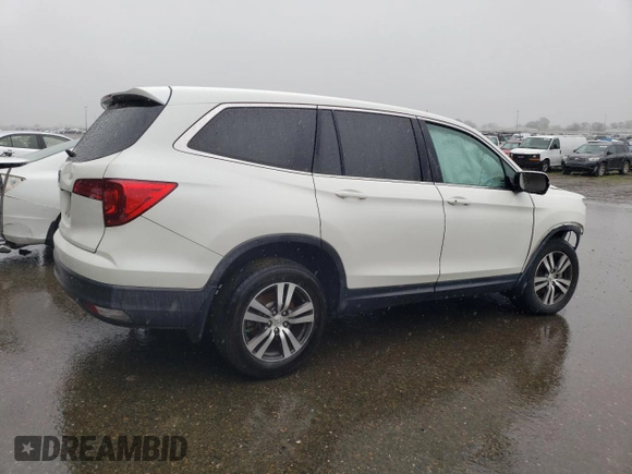 2016 Honda Pilot EX-L with VIN 5FNYF5H79GB030321, listed as a Copart auction lot 45589745 with Not Provided miles and Salvage Title. Bid and sale history available at DreamBid. Image 3.