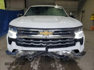2023 Chevrolet Silverado 1500 LTZ with VIN 1GCUDGED8PZ109631, listed as a Copart auction lot 65185604 with 47,500 mi miles and Salvage Title. Bid and sale history available at carsss.com. Image 5.
