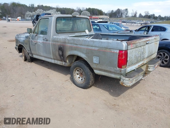 1991 Ford F-150 with VIN 1FTDF15Y2MNA84402, listed as a IAAI auction lot 41788034 with 1 mi miles. Bid and sale history available at carsss.com. Image 3.