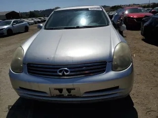 2003 Infiniti G35 w/Leather with VIN JNKCV51E03M001439, listed as a Copart auction lot 59347455 with 123,084 mi miles and Salvage title. Bid and sale history available at DreamBid. Image 5.