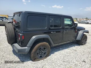 2023 Jeep Wrangler Willys with VIN 1C4HJXDN0PW631045, listed as a Copart auction lot 60109565 with 31,095 mi miles and Salvage title. Bid and sale history available at DreamBid. Image 3.