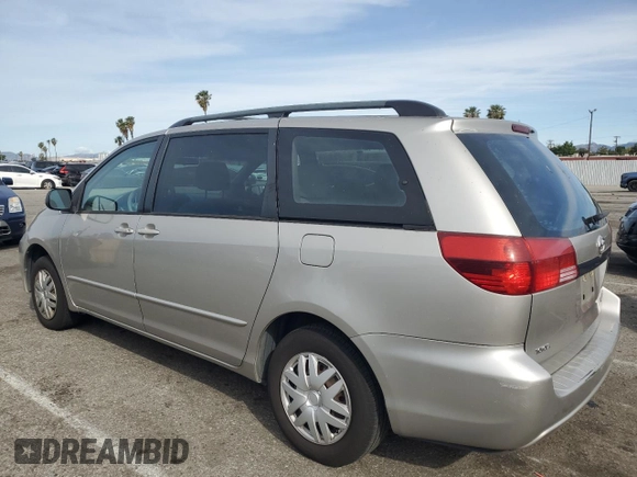 2005 Toyota Sienna CE с VIN 5TDZA23C05S281193, выставлен на аукционе Copart как лот 51330495 с пробегом 217 402 миль миль и Чистый • Clean title. История ставок и продаж доступна на DreamBid. Изображение 2.