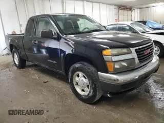 2005 GMC Canyon SLE Z85 with VIN 1GTCS196758223049, listed as a Copart auction lot 72267814 with 356,966 mi miles and Salvage Title. Bid and sale history available at carsss.com. Image 4.