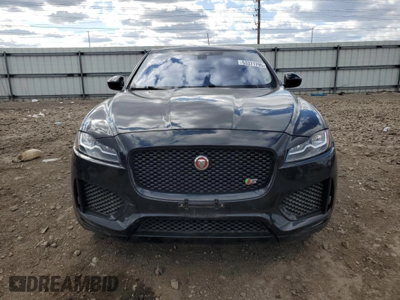 2017 Jaguar F-Pace S with VIN SADCM2BV9HA494620, listed as a Copart auction lot 53371795 with 79,861 mi miles and Salvage title. Bid and sale history available at DreamBid. Image 5.