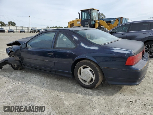 1991 Ford Thunderbird with VIN 1FAPP64R3MH164460, listed as a Copart auction lot 43114305 with 86,771 mi miles and Salvage Title. Bid and sale history available at DreamBid. Image 2.