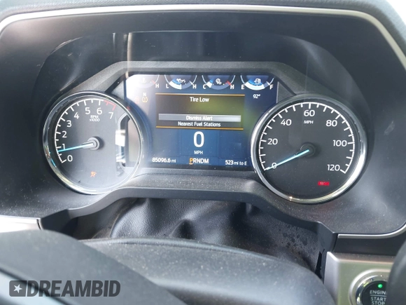 2022 Ford F-150 XL with VIN 1FTFW1E80NKD62001, listed as a IAAI auction lot 42641889 with 85,096 mi miles and . Bid and sale history available at DreamBid. Image 7.