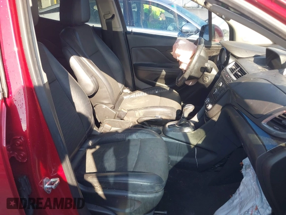 2015 Buick Encore with VIN KL4CJASB8FB263763, listed as a IAAI auction lot 40643355 with 91,215 mi miles. Bid and sale history available at carsss.com. Image 5.