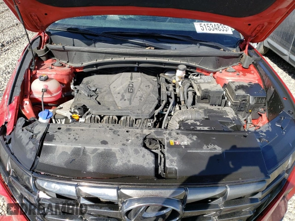2022 Hyundai Tucson Limited with VIN 5NMJECAE6NH111936, listed as a Copart auction lot 51534835 with 35,073 mi miles and Salvage Title. Bid and sale history available at carsss.com. Image 12.