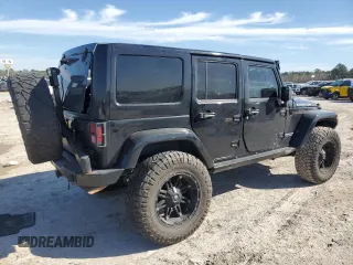 2015 Jeep Wrangler Unlimited Rubicon Hard Rock with VIN 1C4HJWFG1FL710264, listed as a Copart auction lot 47563975 with 96,737 mi miles and Salvage title. Bid and sale history available at DreamBid. Image 3.