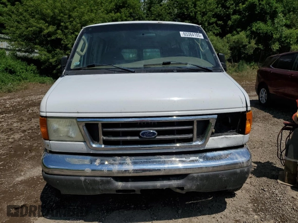 2007 Ford Econoline Passenger XL with VIN 1FBSS31L67DA94471, listed as a Copart auction lot 65384105 with 192,077 mi miles and Clean title. Bid and sale history available at DreamBid. Image 5.