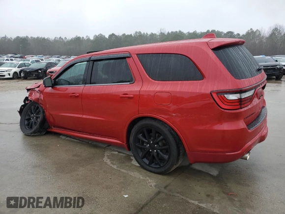 2018 Dodge Durango R/T with VIN 1C4SDHCT1JC495374, listed as a Copart auction lot 44782165 with 101,135 mi miles and Salvage title. Bid and sale history available at DreamBid. Image 2.