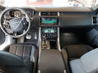 2021 Land Rover Range Rover Sport HST with VIN SALWS2RU1MA783957, listed as a Copart auction lot 54576875 with 25,145 mi miles and Salvage title. Bid and sale history available at DreamBid. Image 8.