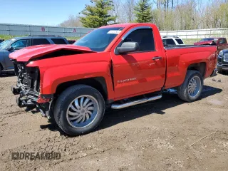 2017 Chevrolet Silverado 1500 LS with VIN 1GCNCNEC0HZ100832, listed as a Copart auction lot 51203504 with 47,220 mi miles and Non Repairable. Bid and sale history available at carsss.com. Image 1.