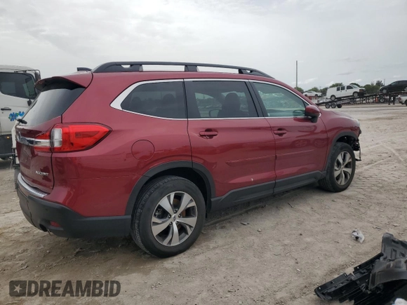 2019 Subaru Ascent Premium with VIN 4S4WMAFD0K3416738, listed as a Copart auction lot 59711005 with 12,751 mi miles and Salvage title. Bid and sale history available at DreamBid. Image 3.