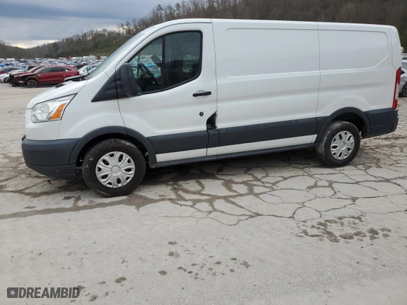 2015 Ford Transit Van with VIN 1FTYE1ZG3FKA24364, listed as a Copart auction lot 80653534 with 228626 miles and Clean Title. Bid and sale history available at carsss.com. Image 1.