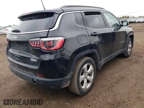 2019 Jeep Compass Latitude z VIN 3C4NJCBB8KT716007, wystawiony jako Copart lot #57232245 z przebiegiem 128 183 mil mil oraz Szkoda całkowita • Salvage title. Historia ofert i sprzedaży dostępna na DreamBid. Obrazek 3.