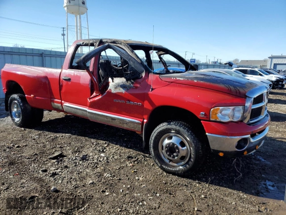 2005 Dodge 3500 SLT with VIN 3D7MS48C95G707768, listed as a Copart auction lot 42542925 with Not Provided miles and Non Repairable. Bid and sale history available at carsss.com. Image 4.