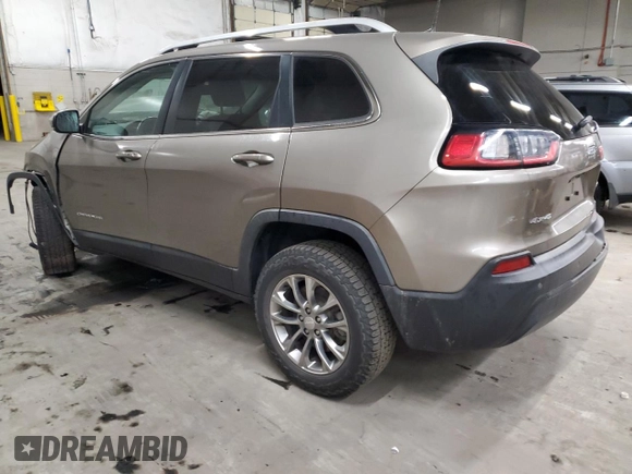 2020 Jeep Cherokee Altitude with VIN 1C4PJMLB5LD565664, listed as a Copart auction lot 83078534 with 73,737 mi miles and Salvage Title. Bid and sale history available at carsss.com. Image 2.