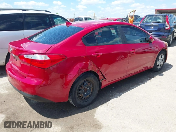 2016 Kia Forte LX z VIN KNAFK4A61G5612426, wystawiony jako IAAI lot #42269883 z przebiegiem 75 392 mil mil oraz . Historia ofert i sprzedaży dostępna na DreamBid. Obrazek 4.