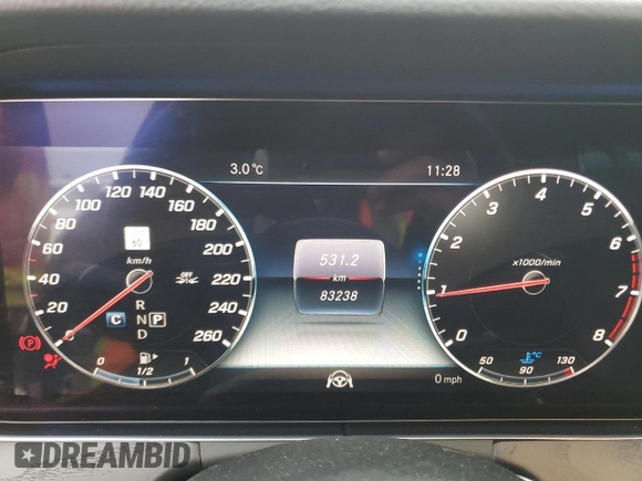 2019 Mercedes-Benz E 450 with VIN WDDZF6JB9KA531242, listed as a Copart auction lot 48522275 with 83,238 mi miles and Clean Title. Bid and sale history available at DreamBid. Image 9.