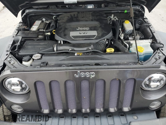 2018 Jeep Wrangler JK Unlimited Sport S with VIN 1C4HJWDG6JL928132, listed as a Copart auction lot 83001174 with 79,600 mi miles and Non Repairable. Bid and sale history available at carsss.com. Image 7.