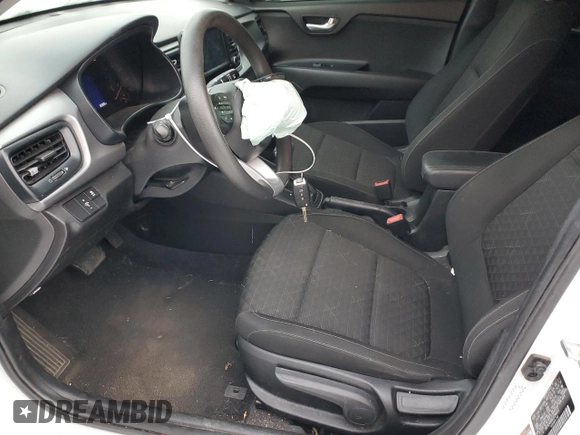 2020 Kia Rio S with VIN 3KPA24AD6LE294023, listed as a Copart auction lot 88007915 with 82,689 mi miles and Salvage Title. Bid and sale history available at carsss.com. Image 7.