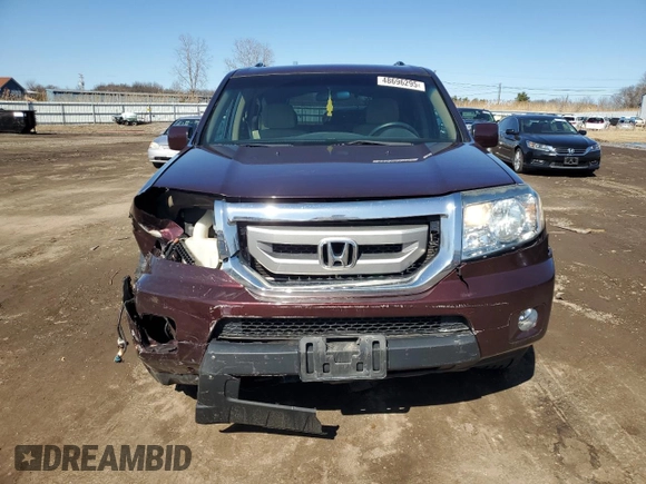2011 Honda Pilot EX with VIN 5FNYF4H40BB080680, listed as a Copart auction lot 48696295 with 103,901 mi miles and Salvage Title. Bid and sale history available at carsss.com. Image 5.