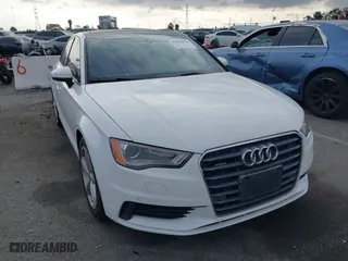 2016 Audi A3 2.0T Premium with VIN WAUB8GFF7G1102614, listed as a IAAI auction lot 41693830 with 138,613 mi miles. Bid and sale history available at carsss.com. Image 1.