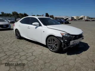 2014 Lexus IS 350 with VIN JTHBE1D24E5011832, listed as a Copart auction lot 56186925 with 146,951 mi miles and Salvage title. Bid and sale history available at DreamBid. Image 4.