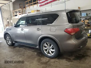 2013 Infiniti QX56 with VIN JN8AZ2NE8D9041539, listed as a Copart auction lot 62492425 with 236,892 mi miles and Clean title. Bid and sale history available at DreamBid. Image 2.