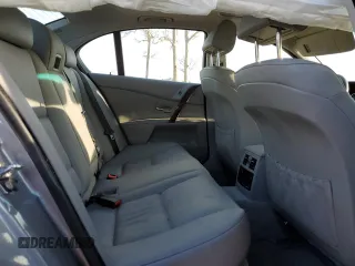 2007 BMW 5 Series 525i with VIN WBANE53567CY06863, listed as a Copart auction lot 46876865 with 34,017 mi miles and Salvage Title. Bid and sale history available at carsss.com. Image 10.