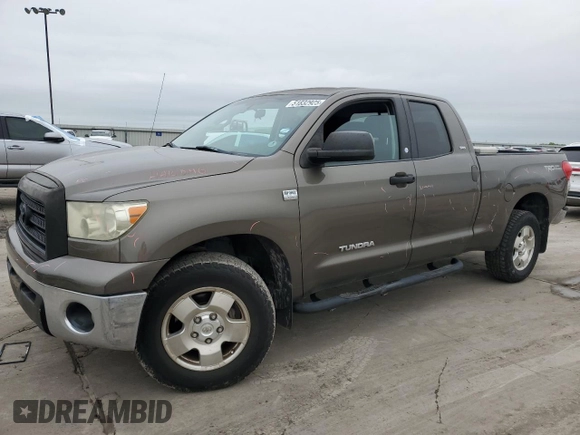 2007 Toyota Tundra SR5 with VIN 5TFRT54167X011357, listed as a Copart auction lot 51832925 with 144,226 mi miles and Salvage Title. Bid and sale history available at DreamBid. Image 1.