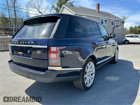 2016 Land Rover Range Rover Supercharged с VIN SALGS2EF2GA289106, выставлен на аукционе Copart как лот 53434215 с пробегом 120 667 миль миль и Чистый • Clean title. История ставок и продаж доступна на DreamBid. Изображение 3.