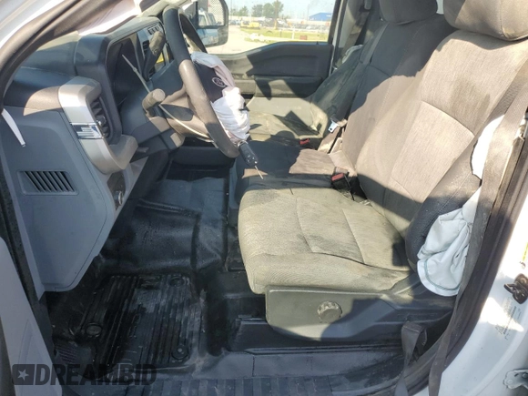 2023 Ford F-250 XL with VIN 1FT7W2BT0PEC14967, listed as a Copart auction lot 58661045 with 42,979 mi miles and Salvage title. Bid and sale history available at DreamBid. Image 7.