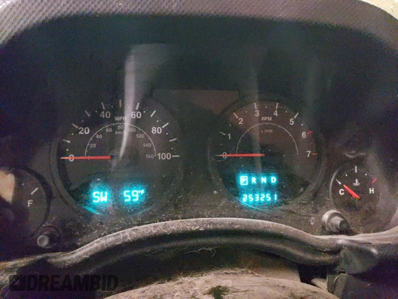 2008 Jeep Wrangler Unlimited X with VIN 1J4GA391X8L582895, listed as a Copart auction lot 53780455 with 253,251 mi miles and Clean Title. Bid and sale history available at carsss.com. Image 9.