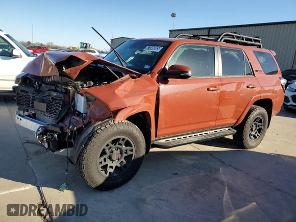 2024 Toyota 4Runner TRD Pro with VIN JTELU5JR9R6278655, listed as a Copart auction lot 47546085 with 4,964 mi miles and Clean title. Bid and sale history available at DreamBid. Image 1.