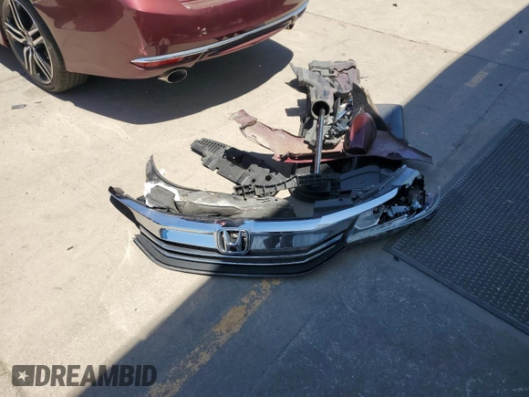 2016 Honda Accord Sport with VIN 1HGCR2F55GA051470, listed as a Copart auction lot 61557005 with 79,305 mi miles and Salvage title. Bid and sale history available at DreamBid. Image 12.