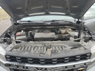 2020 Chevrolet Silverado 1500 Custom with VIN 1GCRWBEF3LZ191136, listed as a Copart auction lot 81049624 with 77,711 mi miles and Salvage Title. Bid and sale history available at carsss.com. Image 12.