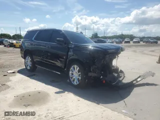 2021 Chevrolet Tahoe High Country with VIN 1GNSCTKL0MR393953, listed as a Copart auction lot 71020554 with 46,297 mi miles and Salvage Title. Bid and sale history available at carsss.com. Image 4.