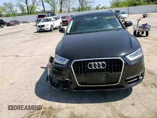 2015 Audi Q3 Premium Plus with VIN WA1BFCFS1FR004865, listed as a Copart auction lot 53348405 with 130,521 mi miles and Salvage title. Bid and sale history available at DreamBid. Image 11.