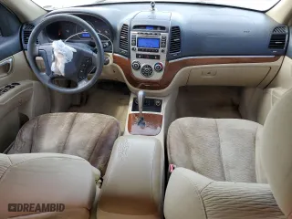 2009 Hyundai Santa Fe GLS with VIN 5NMSG13D89H296374, listed as a Copart auction lot 50642225 with 176,761 mi miles and Salvage Title. Bid and sale history available at carsss.com. Image 8.