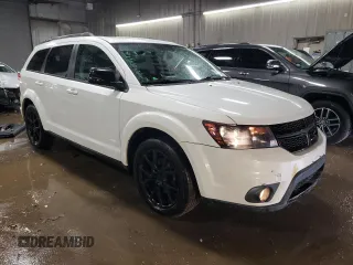 2017 Dodge Journey GT with VIN 3C4PDDEG9HT564891, listed as a Copart auction lot 47077465 with 143,402 mi miles and Salvage Title. Bid and sale history available at DreamBid. Image 4.