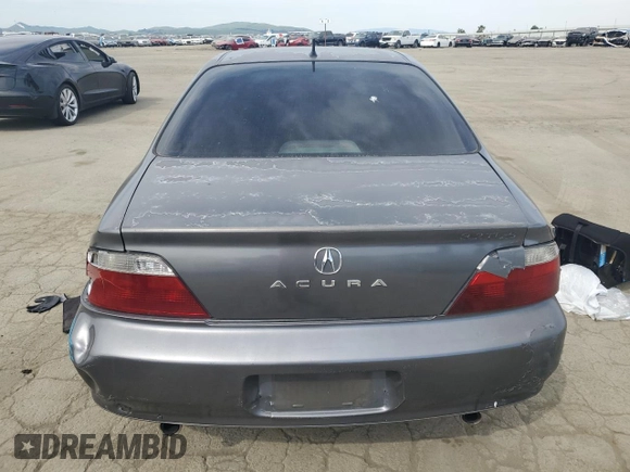 2003 Acura TL Type S w/Navigation System with VIN 19UUA56953A004997, listed as a Copart auction lot 48595595 with 201,470 mi miles and Salvage Title. Bid and sale history available at carsss.com. Image 6.