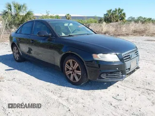 2010 Audi A4 2.0T Premium with VIN WAUAFAFLXAN057236, listed as a IAAI auction lot 41903746 with 170,432 mi miles. Bid and sale history available at carsss.com. Image 1.