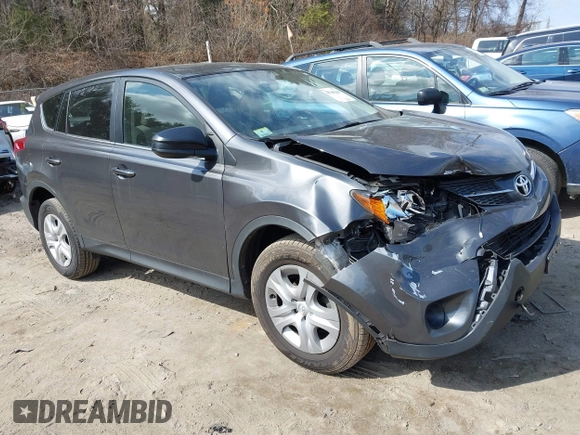 2015 Toyota RAV4 LE with VIN JTMBFREV5FJ021218, listed as a IAAI auction lot 41785266 with 80,388 mi miles. Bid and sale history available at carsss.com. Image 1.