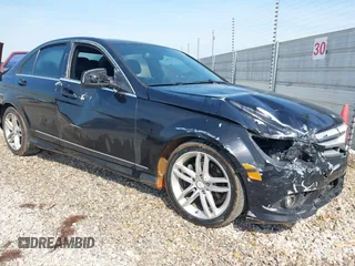 2009 Mercedes-Benz C 300 Sport with VIN WDDGF54XX9R057094, listed as a IAAI auction lot 42582664 with 240,709 mi miles and . Bid and sale history available at DreamBid. Image 1.