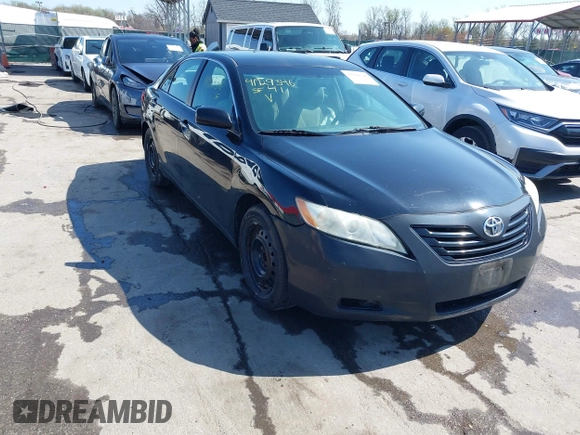 2009 Toyota Camry with VIN 4T1BE46K69U386628, listed as a IAAI auction lot 41929346 with 140,756 mi miles and . Bid and sale history available at DreamBid. Image 1.