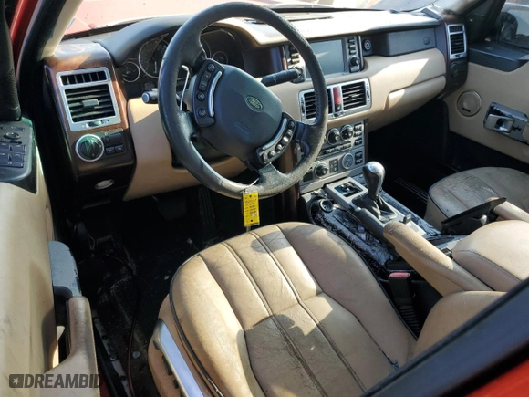 2006 Land Rover Range Rover HSE with VIN SALMF15406A226228, listed as a Copart auction lot 52129995 with 0 mi miles and Clean Title. Bid and sale history available at carsss.com. Image 8.