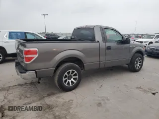 2012 Ford F-150 XL with VIN 1FTMF1CM5CFB71607, listed as a Copart auction lot 51115845 with 329,654 mi miles and Salvage Title. Bid and sale history available at carsss.com. Image 3.