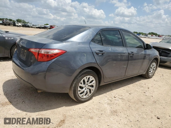 2019 Toyota Corolla L z VIN 5YFBURHE4KP944300, wystawiony jako Copart lot #55816195 z przebiegiem 56 951 mil mil oraz Szkoda całkowita • Salvage title. Historia ofert i sprzedaży dostępna na DreamBid. Obrazek 3.